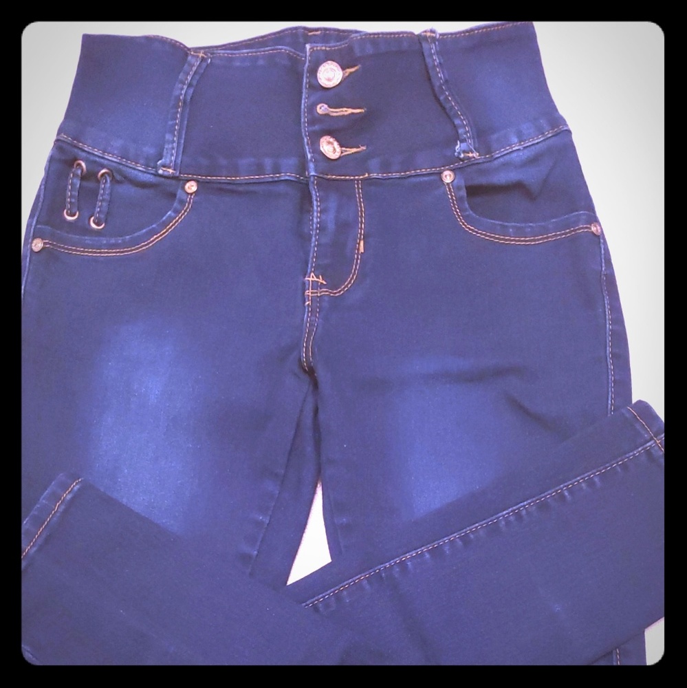 Blue sexy jeans.